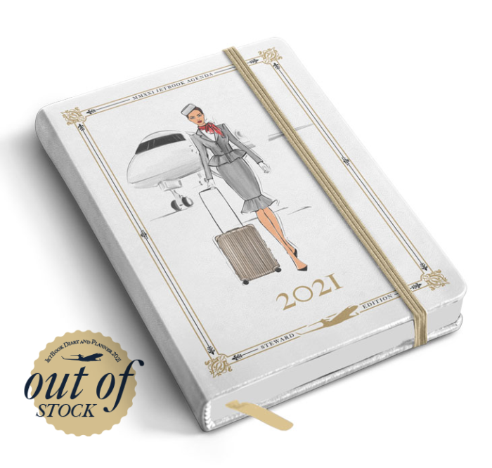 JetBook 2021 Diary and Planner - Flight Attendant Edition