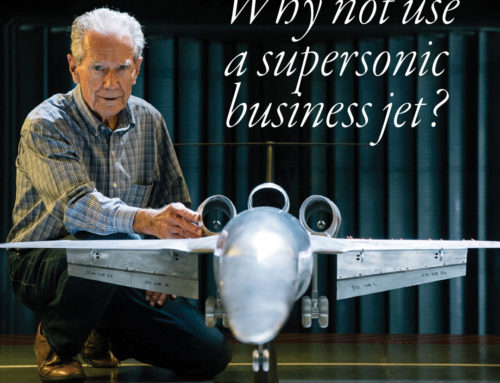 Why not use a supersonic business jet?